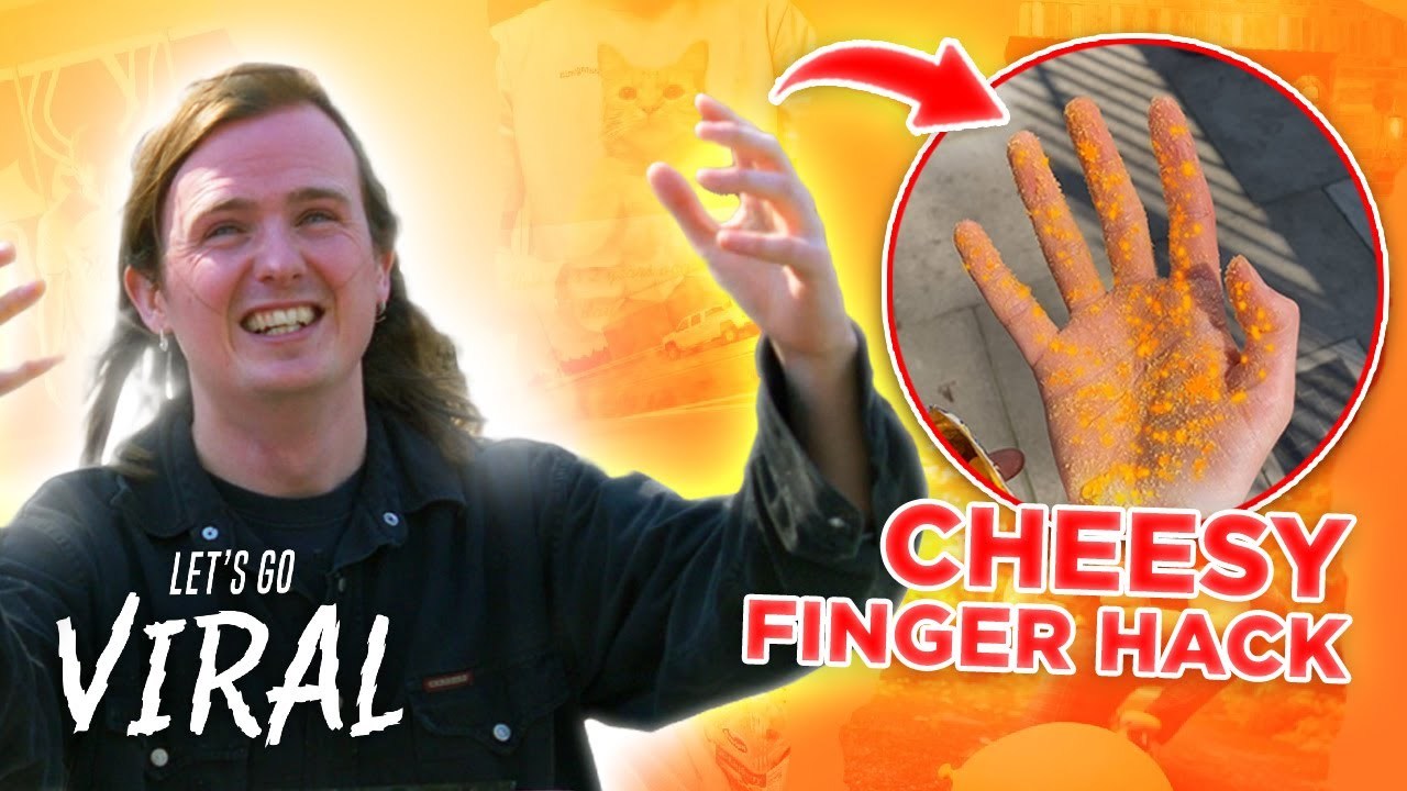 Life Hack! How To Deal With Cheesy Fingers | Alfie Dwyer