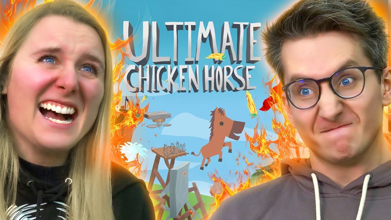 Is this the most ANNOYING game of all time?! | Ultimate Chicken Horse | Monday Mixer